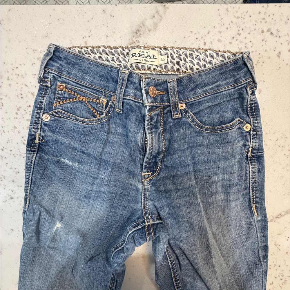 Ariat Women's Light Blue Boot Cut Jeans